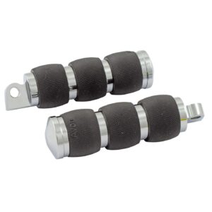 Avon Grips Avon Folding foot pegs Air Cushion, chrome