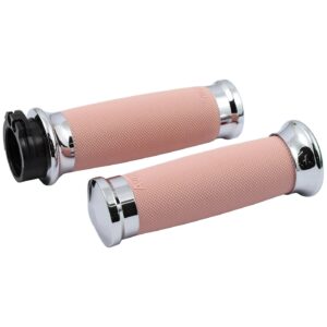 Avon Grips Avon Custom Contour grips, chrome/pink