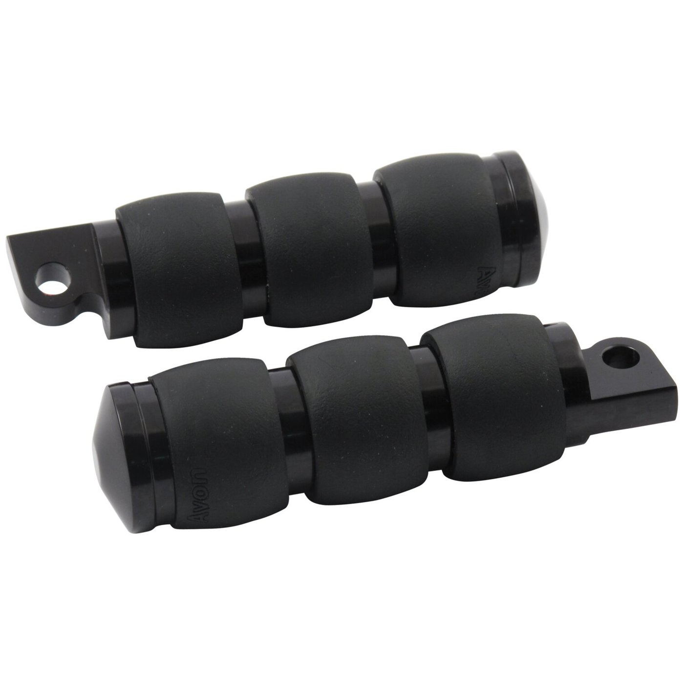 Avon Grips Avon Folding foot pegs Velvet Air, black anodized