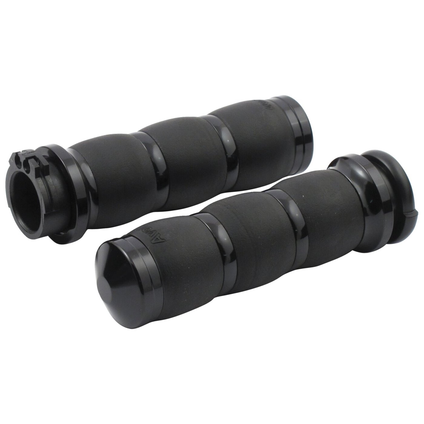 Avon Grips Avon Velvet air cushioned grips, black anodized