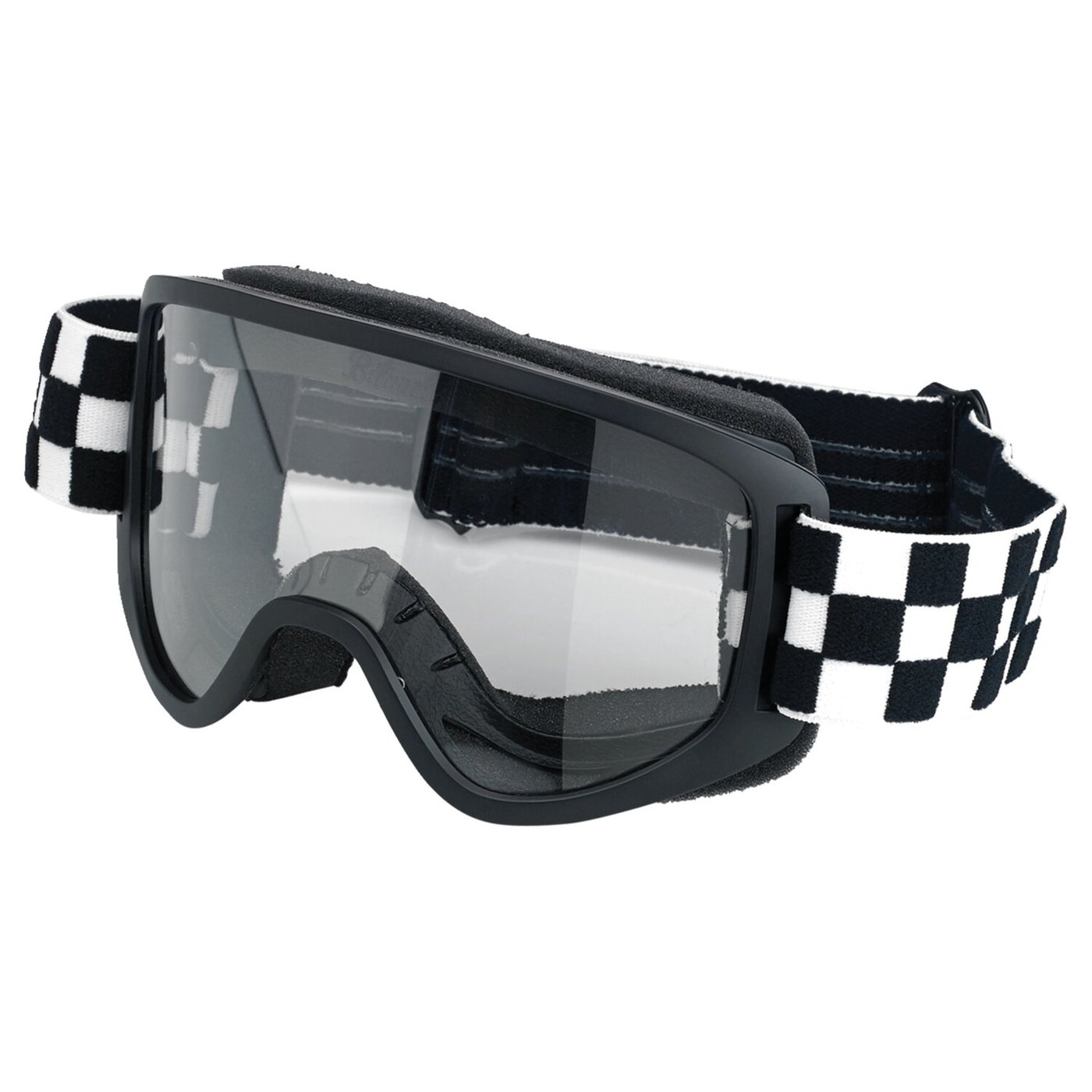 Biltwell Biltwell Moto 2.0 Checkers goggles black/white
