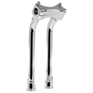 Biltwell Biltwell, Murdock pullback risers 12" chrome