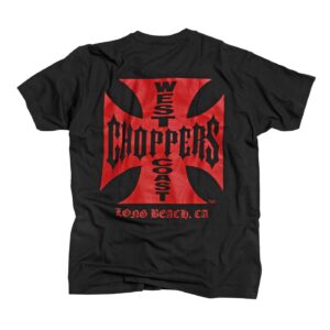 West Coast Choppers WCC OG Classic t-shirt black/red
