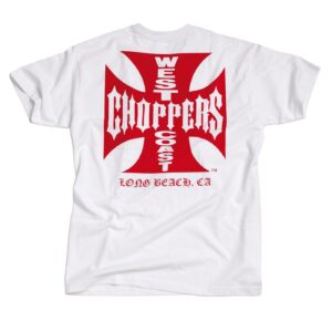 West Coast Choppers WCC OG Classic t-shirt white/red
