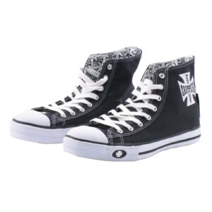 West Coast Choppers WCC Warrior hi-tops shoes black