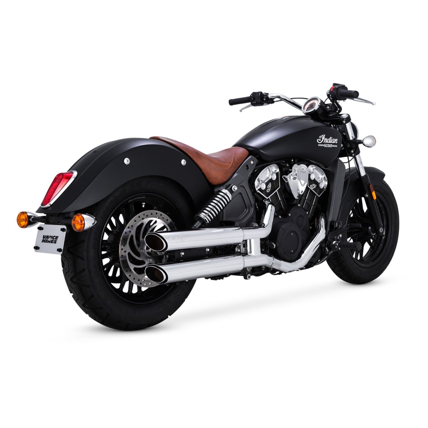 Vance & Hines Vance & Hines Twin slash 3" slip-ons chrome