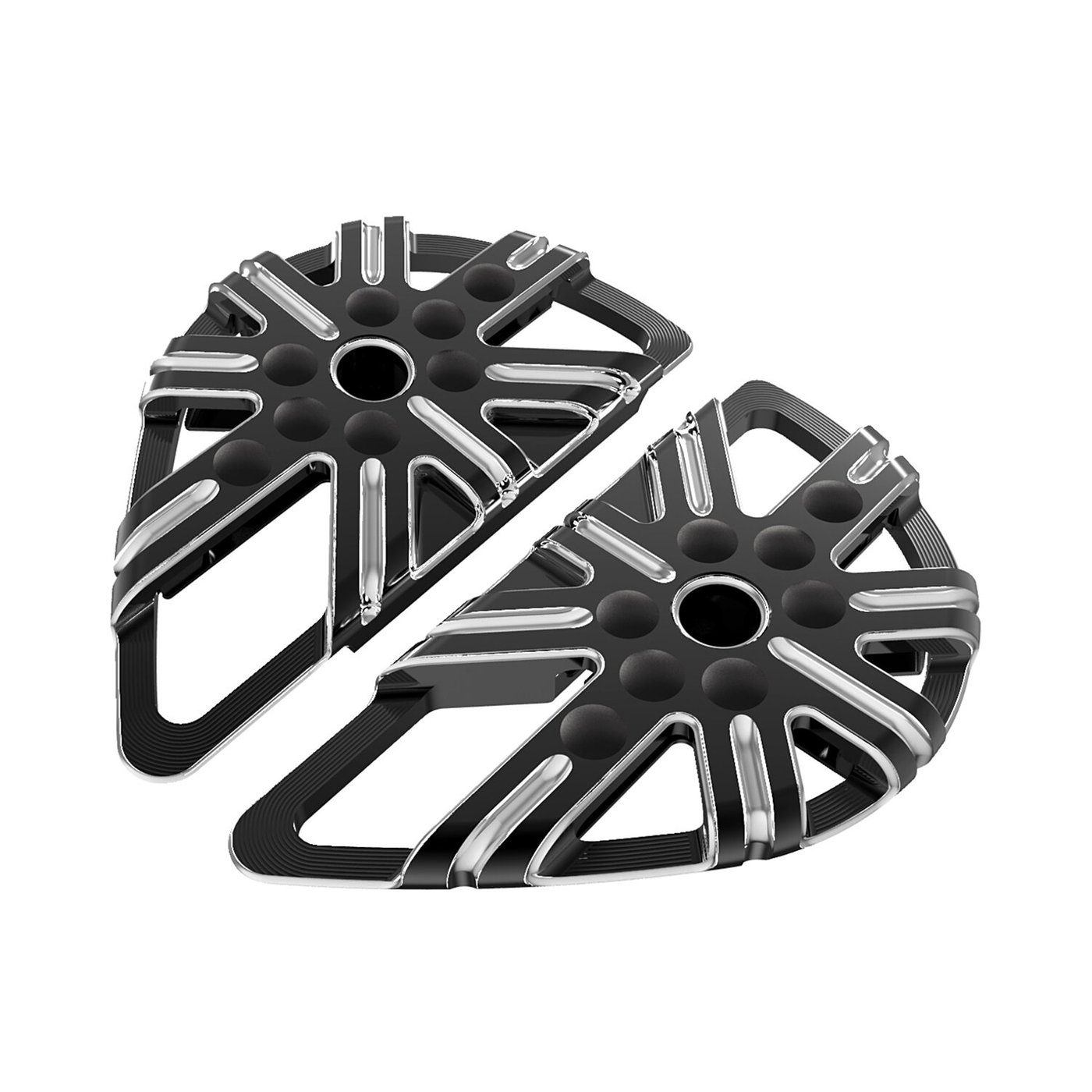 Arlen Ness Arlen Ness, 10-Gauge passenger floorboards. Black CC