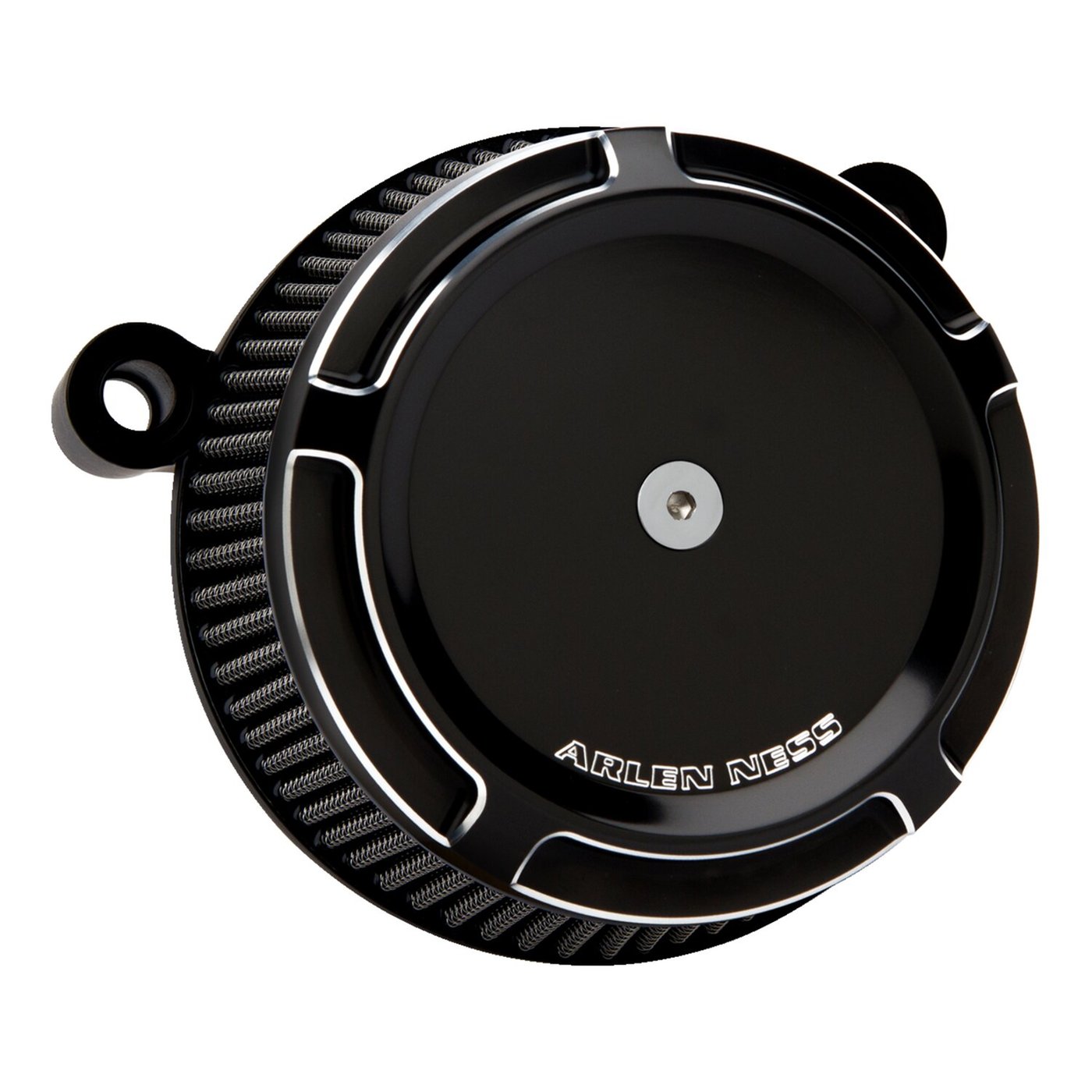 Arlen Ness Arlen Ness, Stage 1 Big Sucker air cleaner kit. Bev. Black