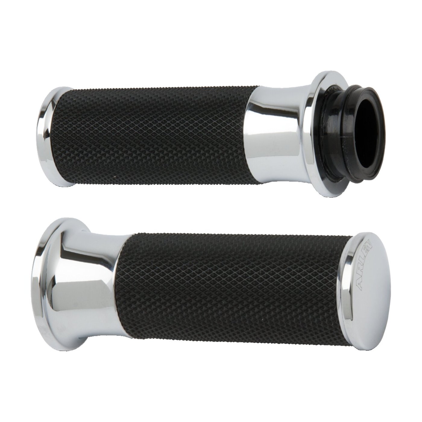 Arlen Ness Arlen Ness, Fusion billet smooth grips chrome