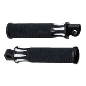 Arlen Ness Arlen Ness, Fusion foot pegs. Deep Cut. Black