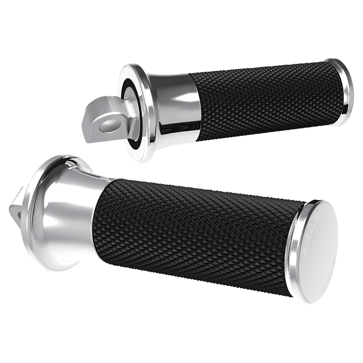 Arlen Ness Arlen Ness, Fusion foot pegs. Smooth. Chrome