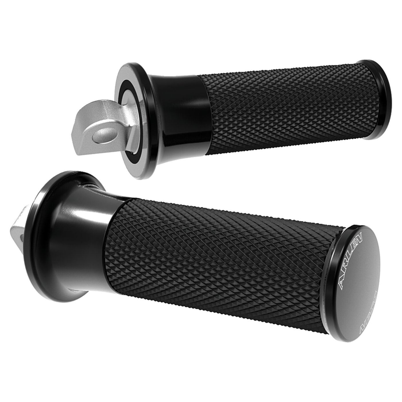 Arlen Ness Arlen Ness, Fusion foot pegs. Smooth. Black