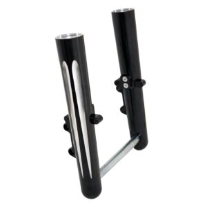 Arlen Ness Arlen Ness, 49mm hot legs dual disc deep cut, black