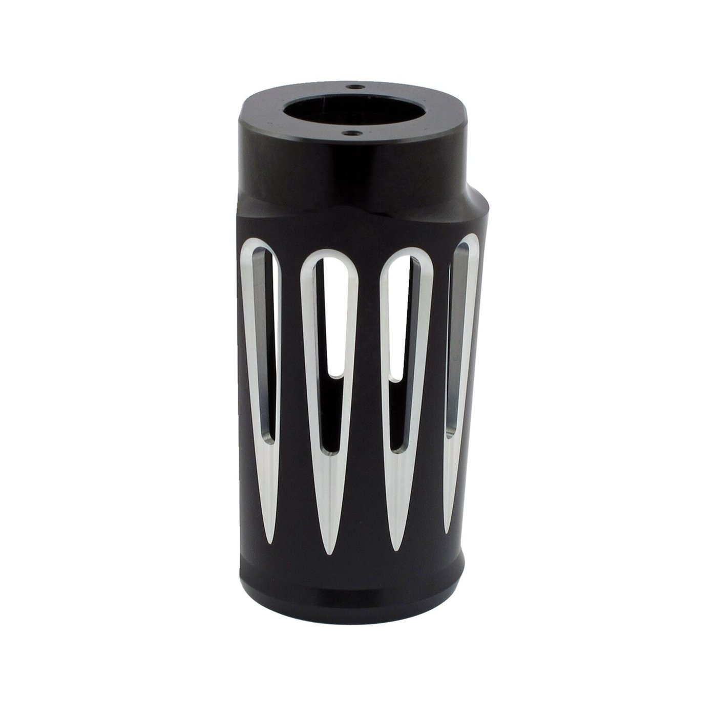 Arlen Ness Arlen Ness, Deep Cut fork boots. Black contrast machined
