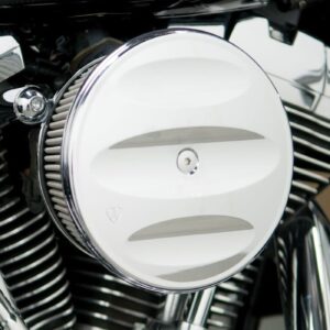 Arlen Ness Arlen Ness, Stage 2 Big Sucker air cleaner. Scalloped chrome