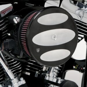 Arlen Ness Arlen Ness, Stage 2 Big Sucker air cleaner. Scalloped black