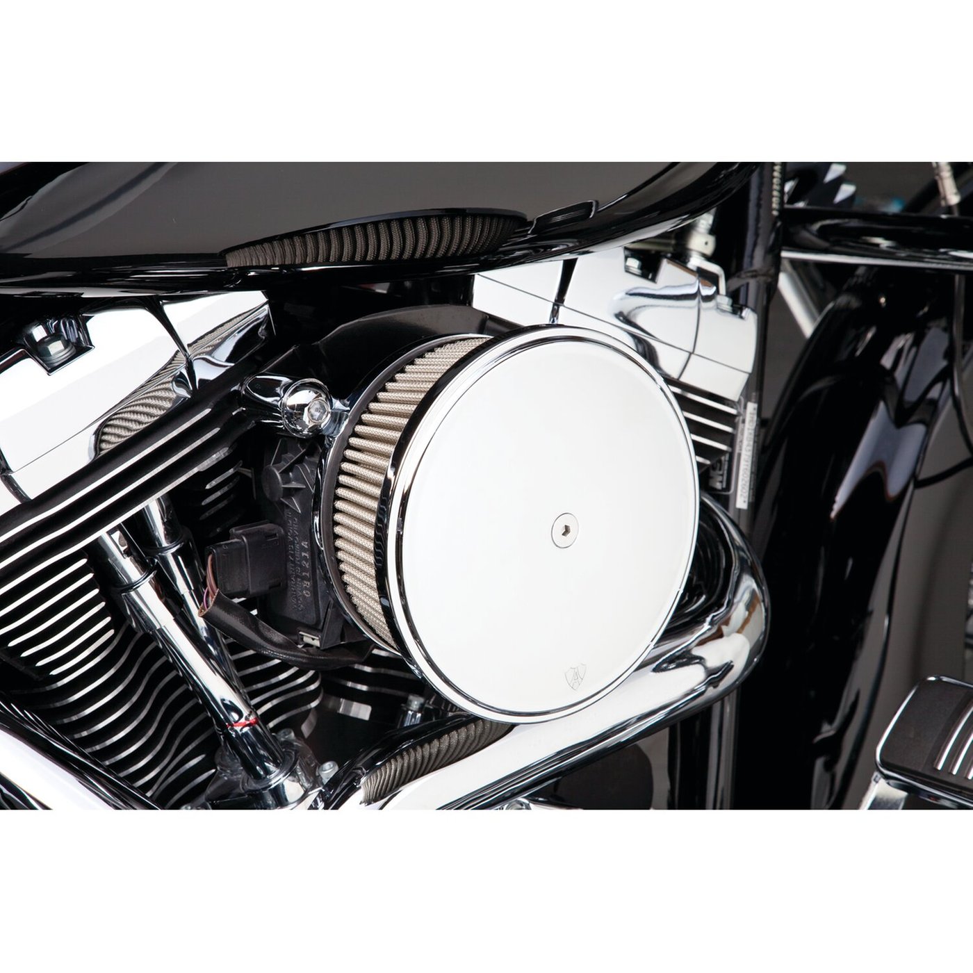 Arlen Ness Arlen Ness, Stage 2 Big Sucker air cleaner kit. Steel cover