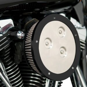 Arlen Ness Arlen Ness, Stage 1 Derby Sucker air cleaner kit. Black