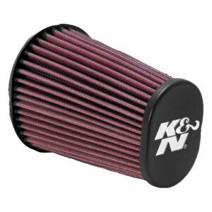 K&N K&N, replacement air filter element. Black tip logo