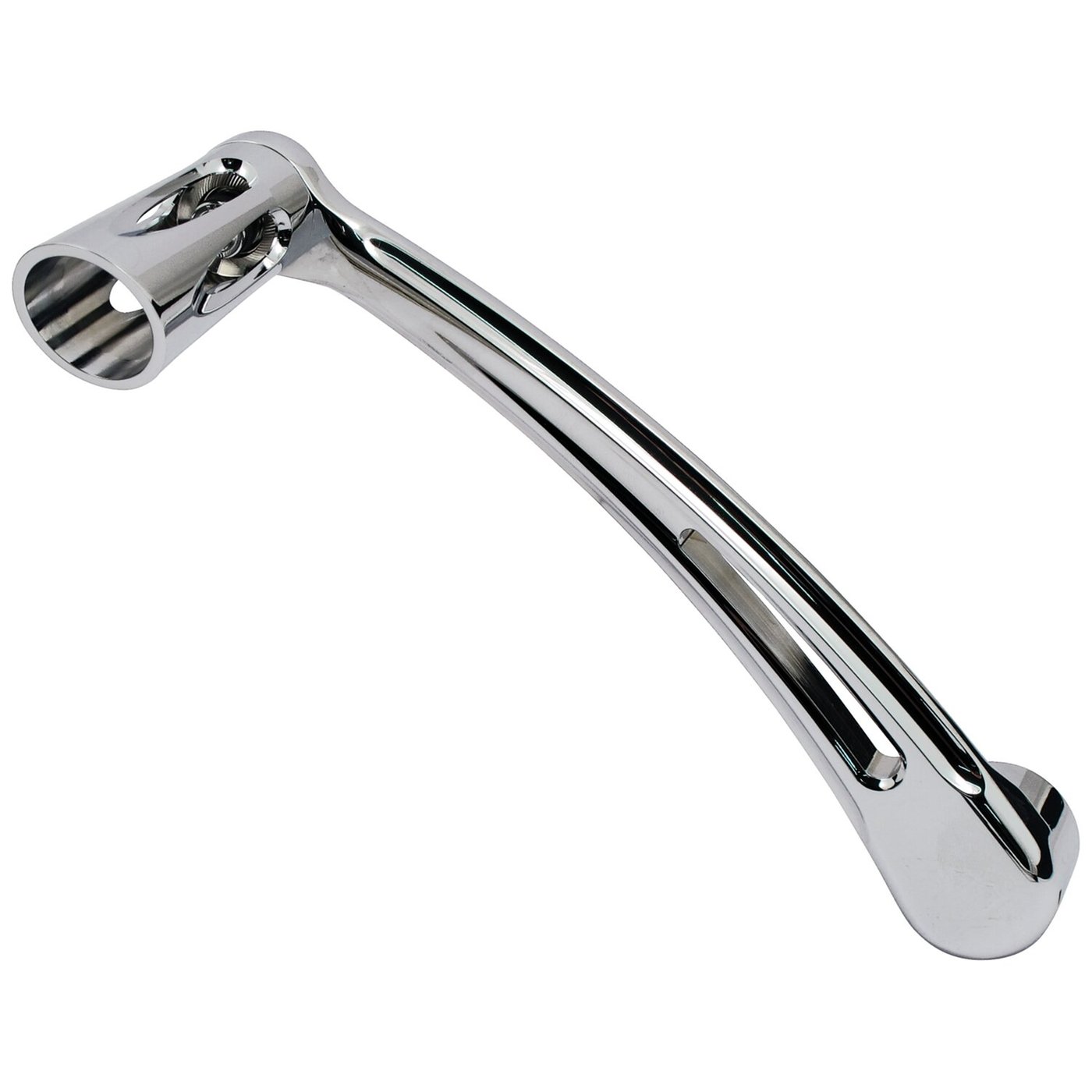 Arlen Ness Arlen Ness, outer shift lever. Deep Cut. Chrome