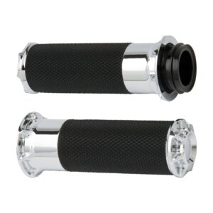 Arlen Ness Arlen Ness, Fusion billet beveled grips chrome