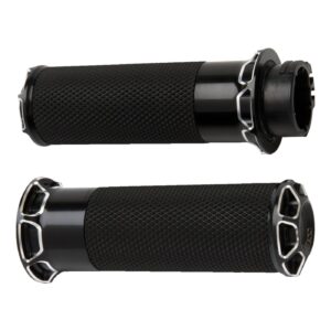 Arlen Ness Arlen Ness, Fusion billet beveled grips black
