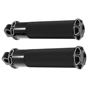 Arlen Ness Arlen Ness, Beveled Fusion foot pegs. Black
