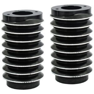 Arlen Ness Arlen Ness, Retro fork boots. Black w/diamond cut edges