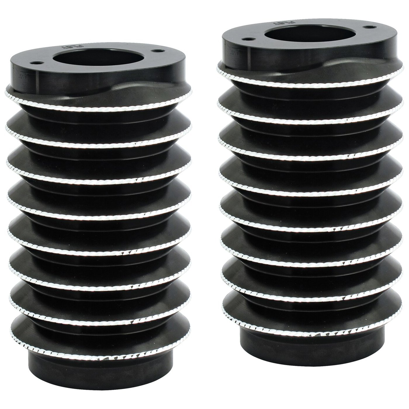 Arlen Ness Arlen Ness, Retro fork boots. Black w/diamond cut edges
