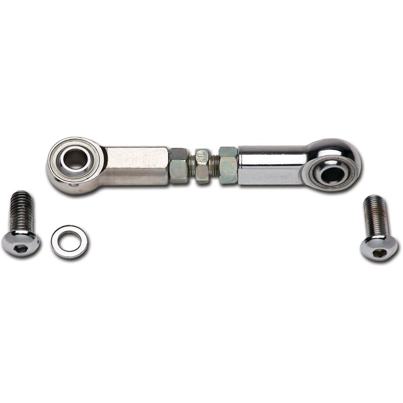 Jims JIMS, hardware kit for front head motor mount. Chrome