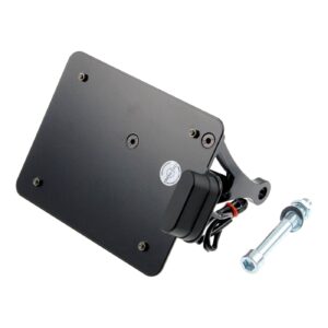 Cult-Werk Cult-Werk, side mount license plate bracket. Switzerland