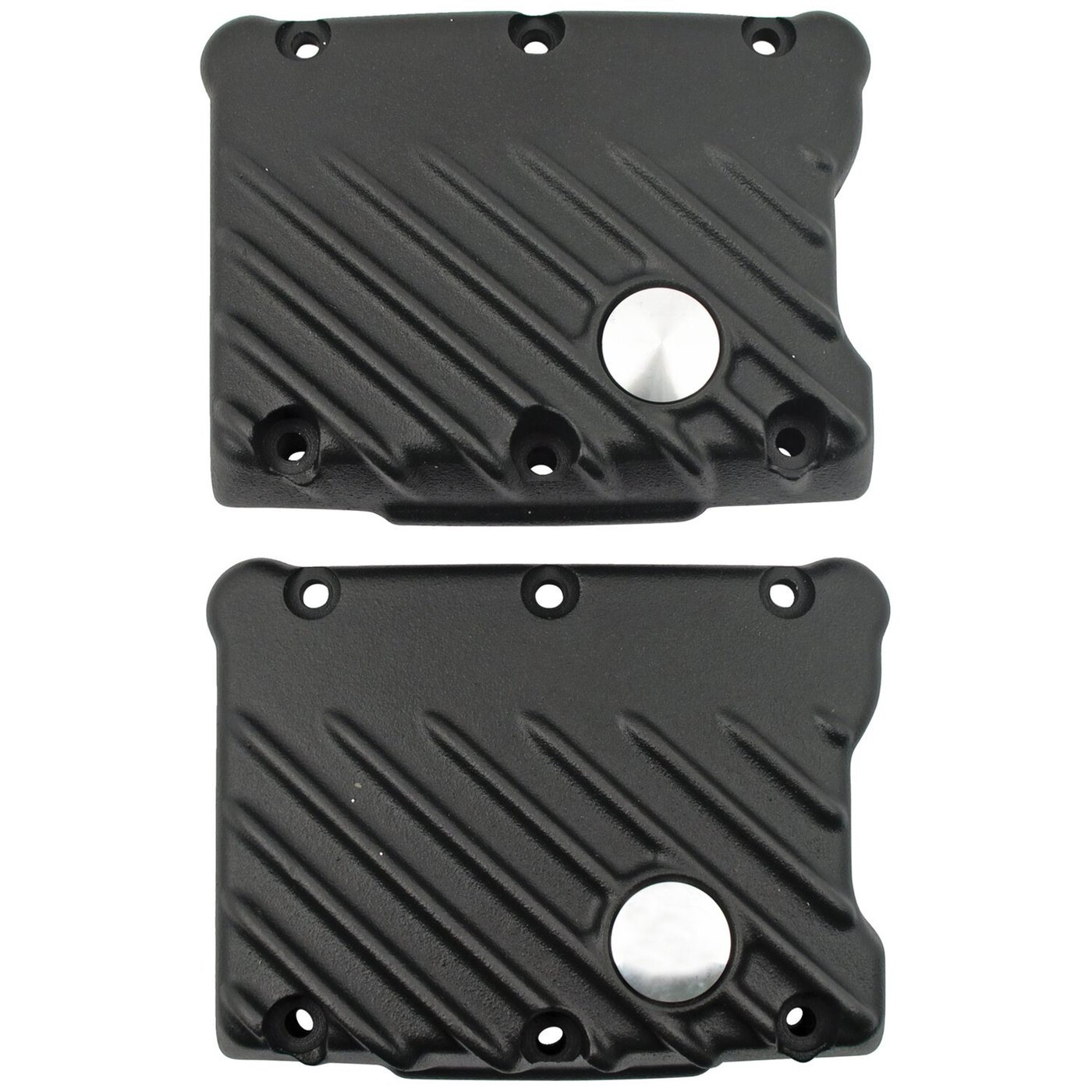 EMD EMD, Twin Cam Snatch rocker cover set. Black - Image 2