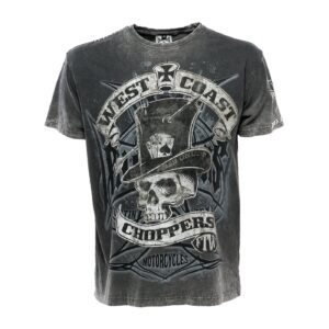 West Coast Choppers WCC Cash Only t-shirt black