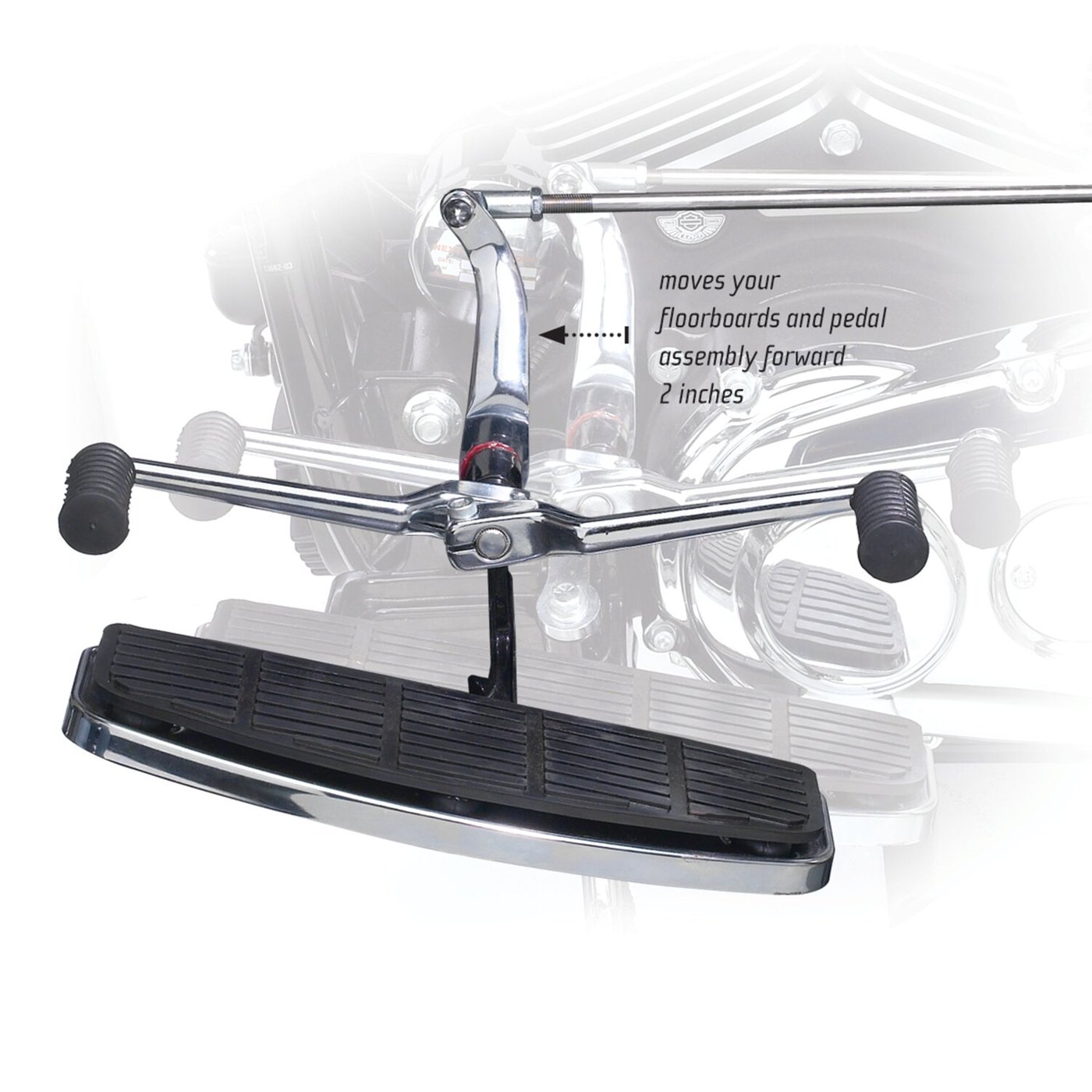 Cycle Visions Cycle Visions Go-Forward floorboard extension kit - Image 2