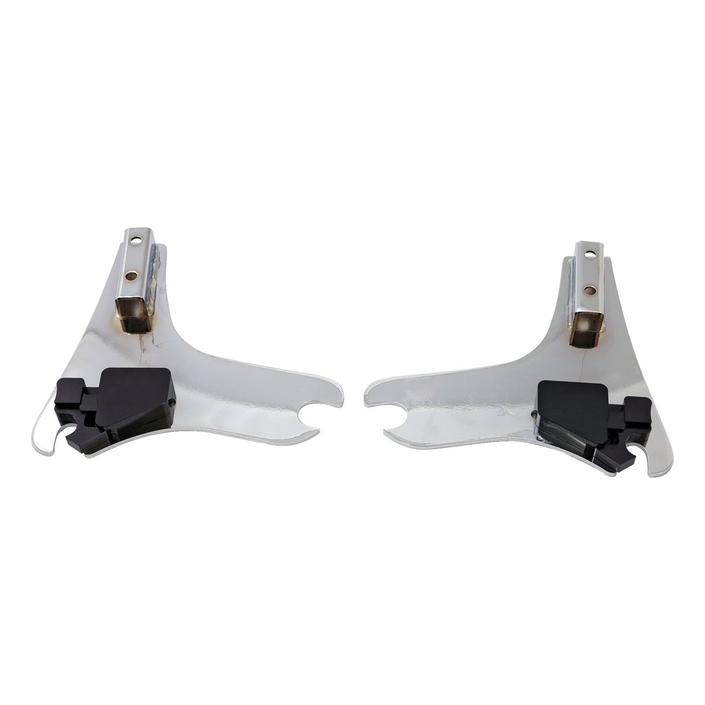 Cycle Visions Cycle Visions, detachable sissy bar side plates. Chrome - Image 2