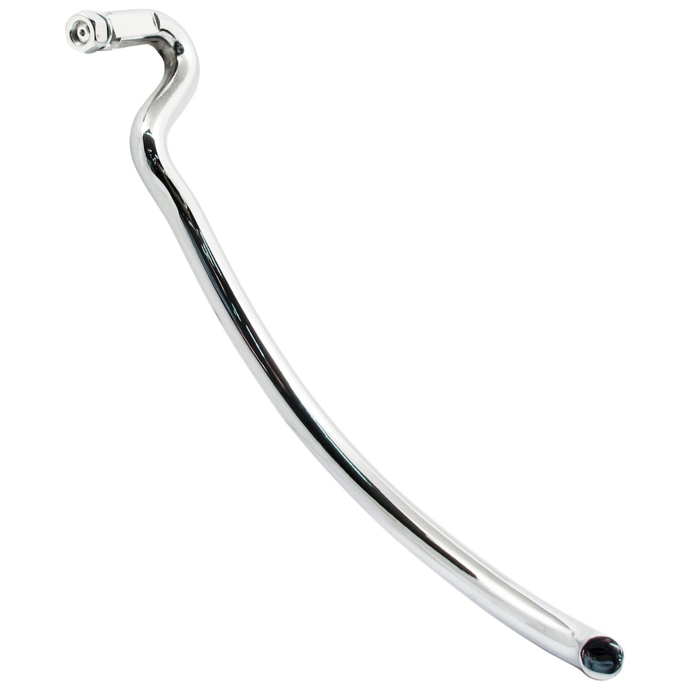 Samwel WL Sidevalve jiffy stand, with nut. Chrome