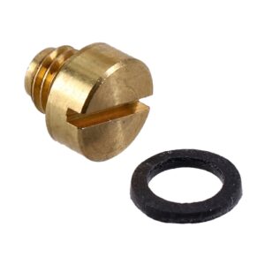 V-Twin Mfg Drain plug, Linkert float bowl