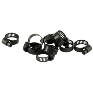 Jagg Jagg, 3/8" oil hose clamp, black