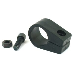 Jagg Jagg, universal oil cooler clamp. 1", black