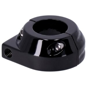 MCS Custom throttle clamp, single cable. Black