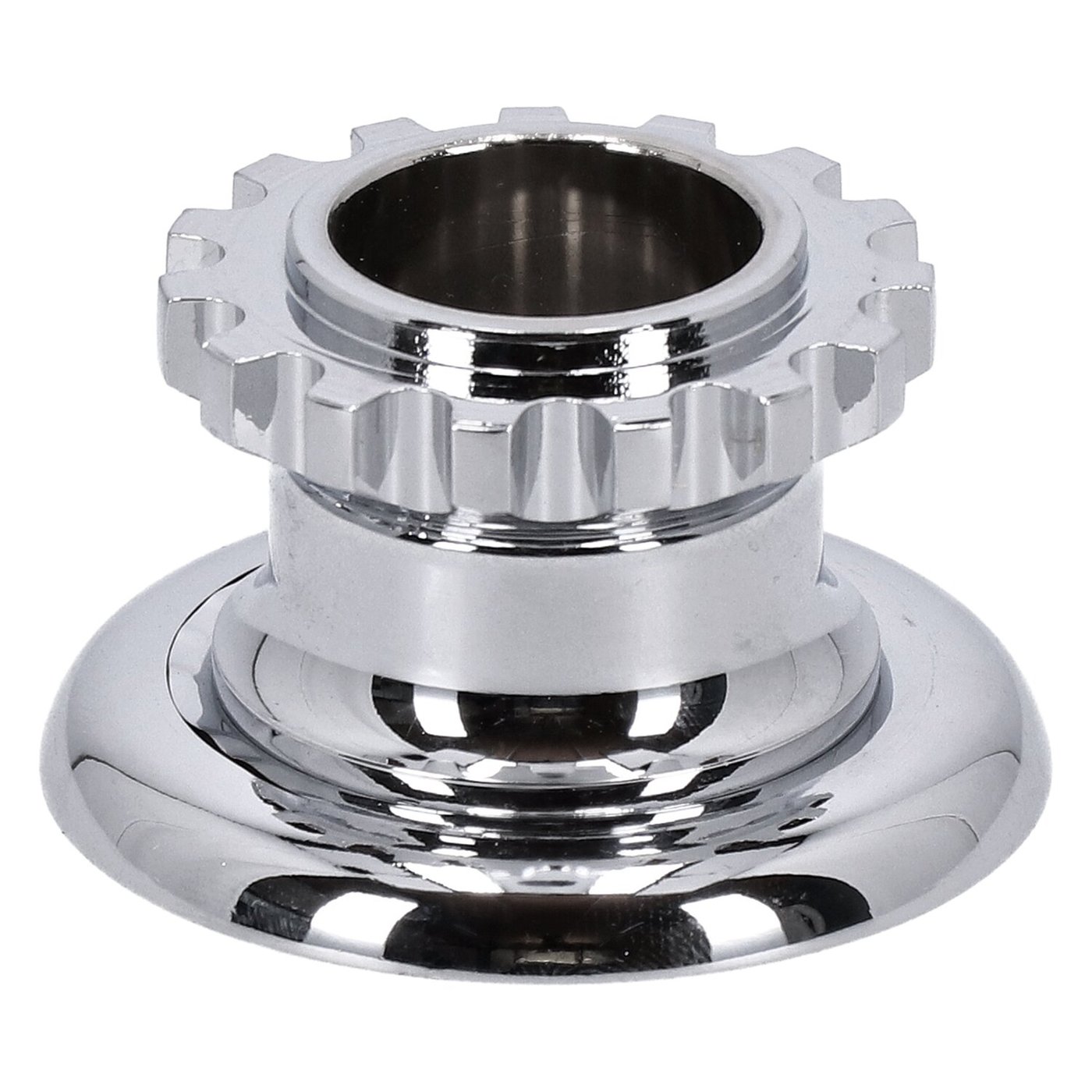 Samwel Stem crown nut, Springer forks. Chrome - Image 2