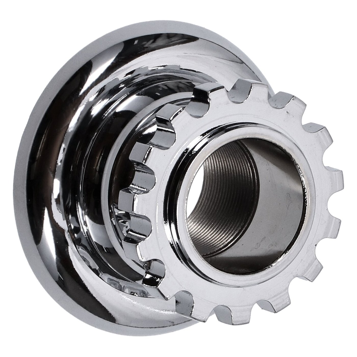 Samwel Stem crown nut, Springer forks. Chrome