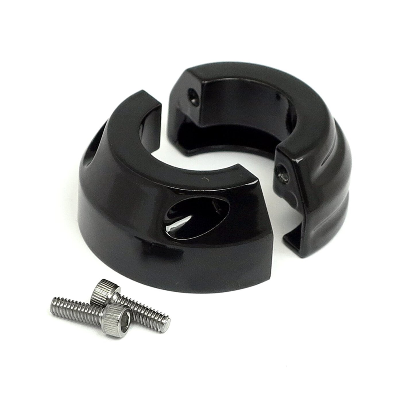 MCS Custom throttle clamp. e-throttle. Black