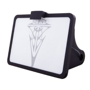 CPV CPV, 'slide-in' license plate bracket. Side mount, black