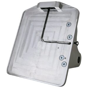 CPV CPV, side mount license plate bracket. Polished