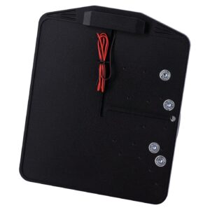 CPV CPV, side mount license plate bracket. Black powder coated