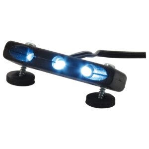 CPV CPV, Micro-LED license plate light & housing. Polished