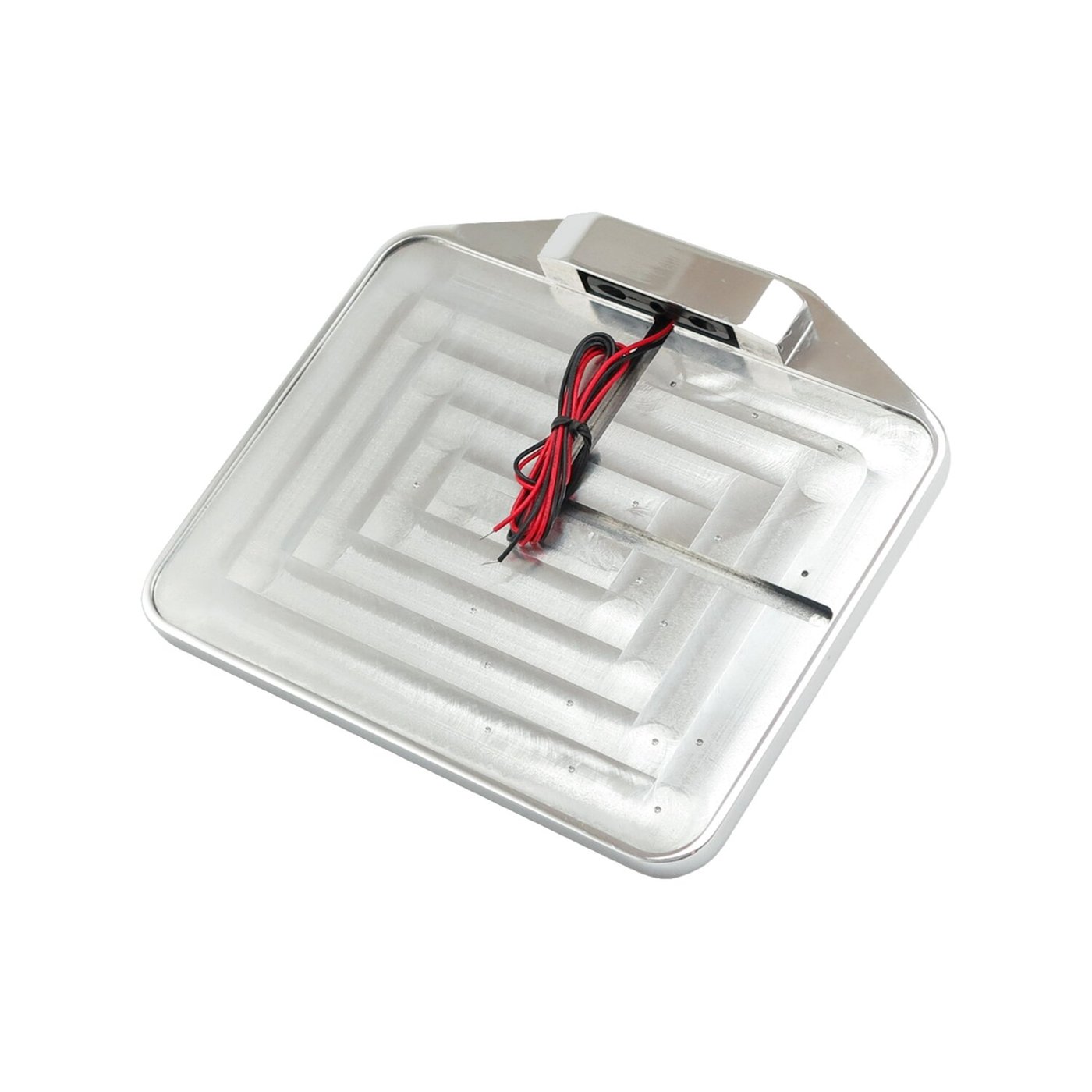 CPV CPV, license plate holder only w/LED PlateLight FR. Polished