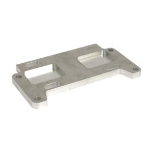 CPV CPV, transmission mount plate aluminum, 1" offset