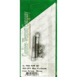 Gardner-Westcott Oil feed pump screw set